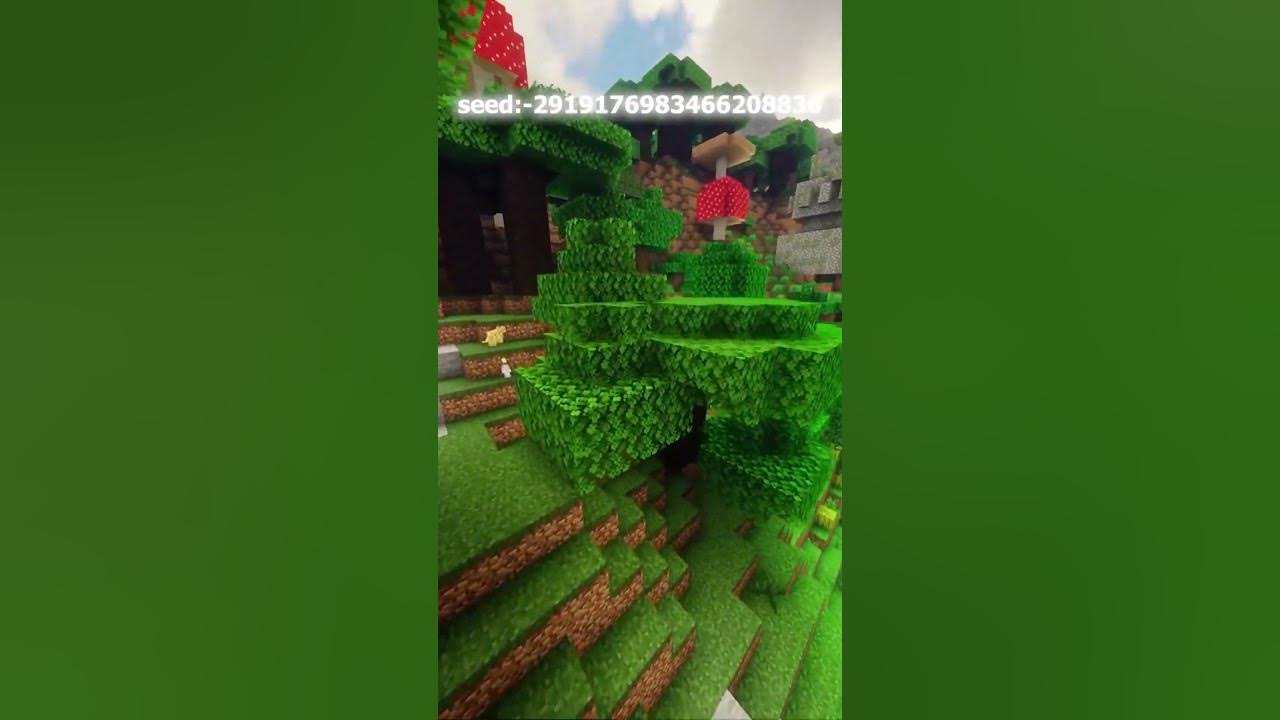 A melhor seed do minecraft 1 20 4 minecraft minecraftshorts 