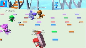 Bridge Race - All Levels Gameplay Android Ios From (Level 104-113)
