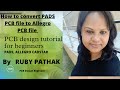 HOW TO CONVERT pads FILE TO Allegro File