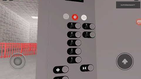 Dover Impulse modded by Cortex Traction Elevator at the Market Parking Garage on ROBLOX.