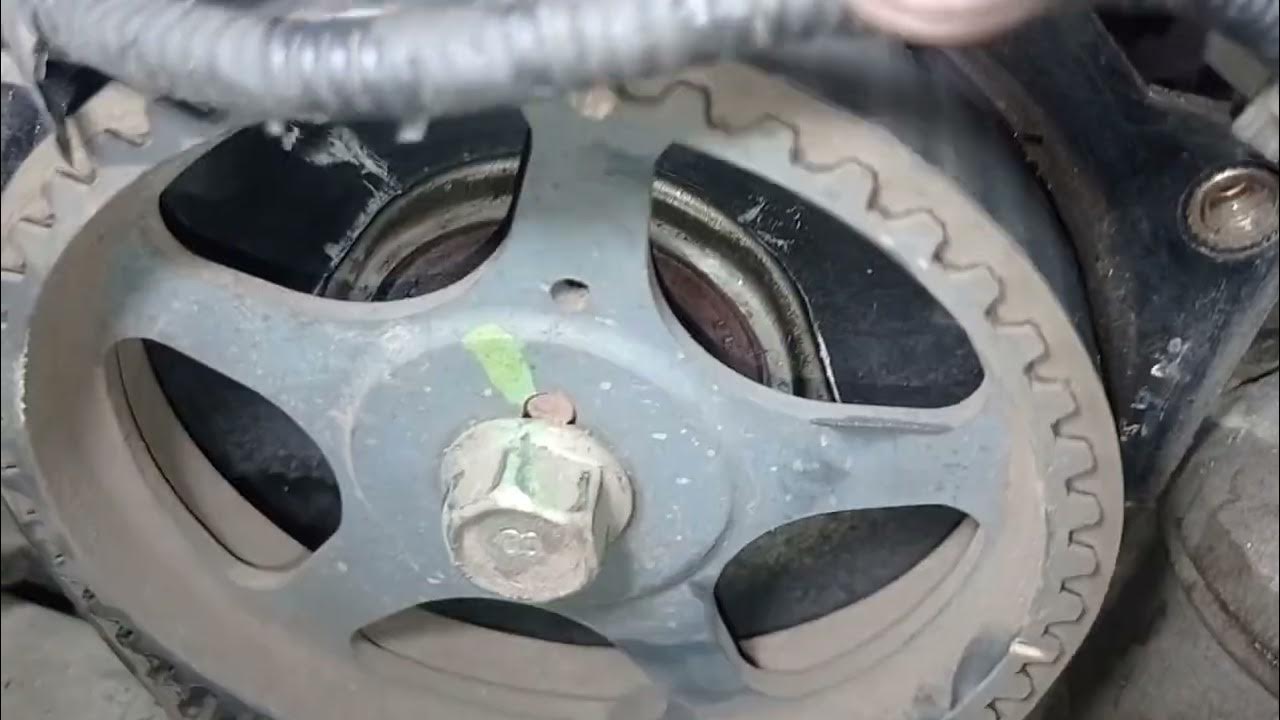 Hyundai getz petrol timing marks mechanical hyundai hyundaigetz 