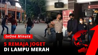 Polisi Tangkap 5 Remaja yang Joget TikTok di Perempatan Lampu Merah | tvOne Minute