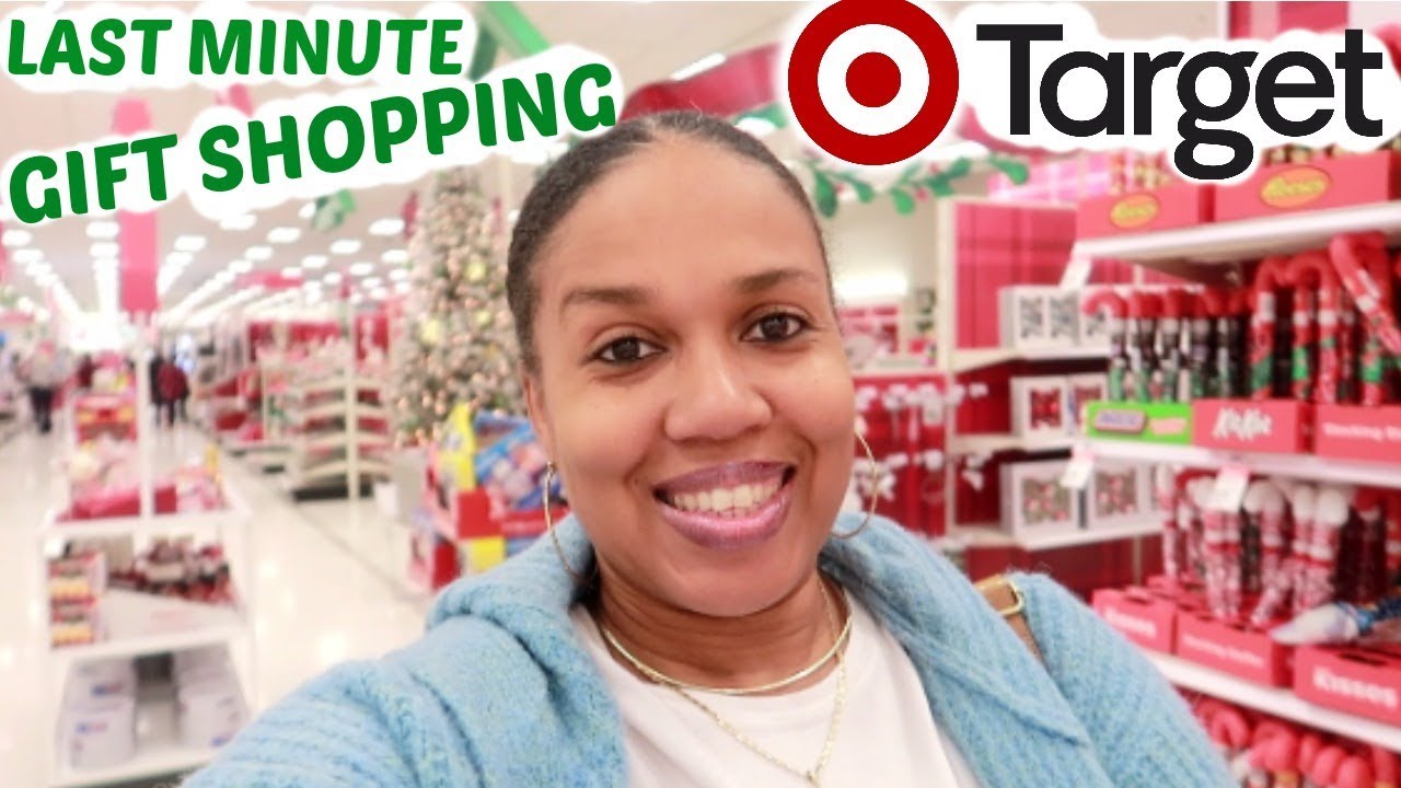 TARGET SHOPPING * LAST MINUTE GIFTS & MORE/ COME WITH ME - YouTube