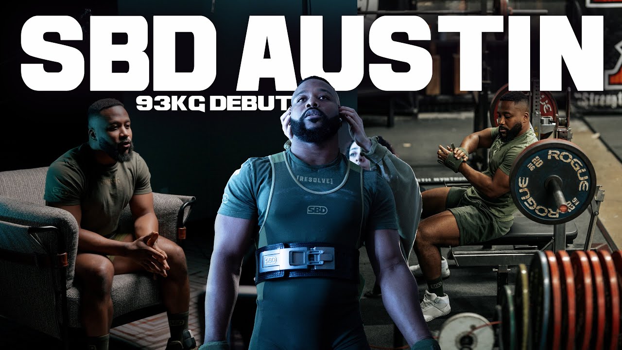 Мой дебют в весовой категории 93 кг | SBD AUSTIN BTS