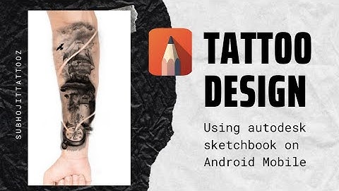 Sailor Man Tattoo Design | Digital Art | Using Autodesk Sketchbook App |