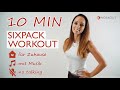 SIXPACK WORKOUT für Zuhause 2020 mit Musik / no talking | Katja Seifried