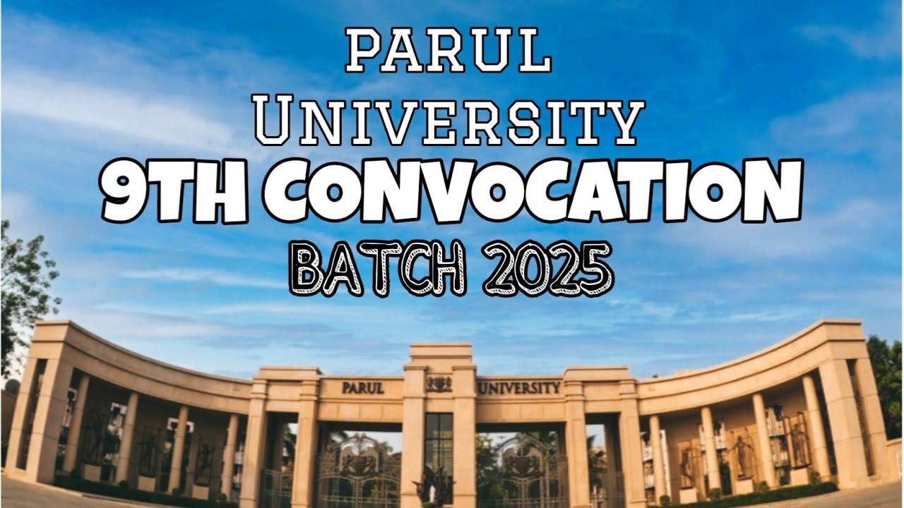 Parul University | 9th Convocation | Batch 2025 @ParulUniversity #paruluniversity #convocation2025