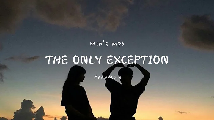 The Only Exception By Paramore/Lyrics/Korean Subtitle