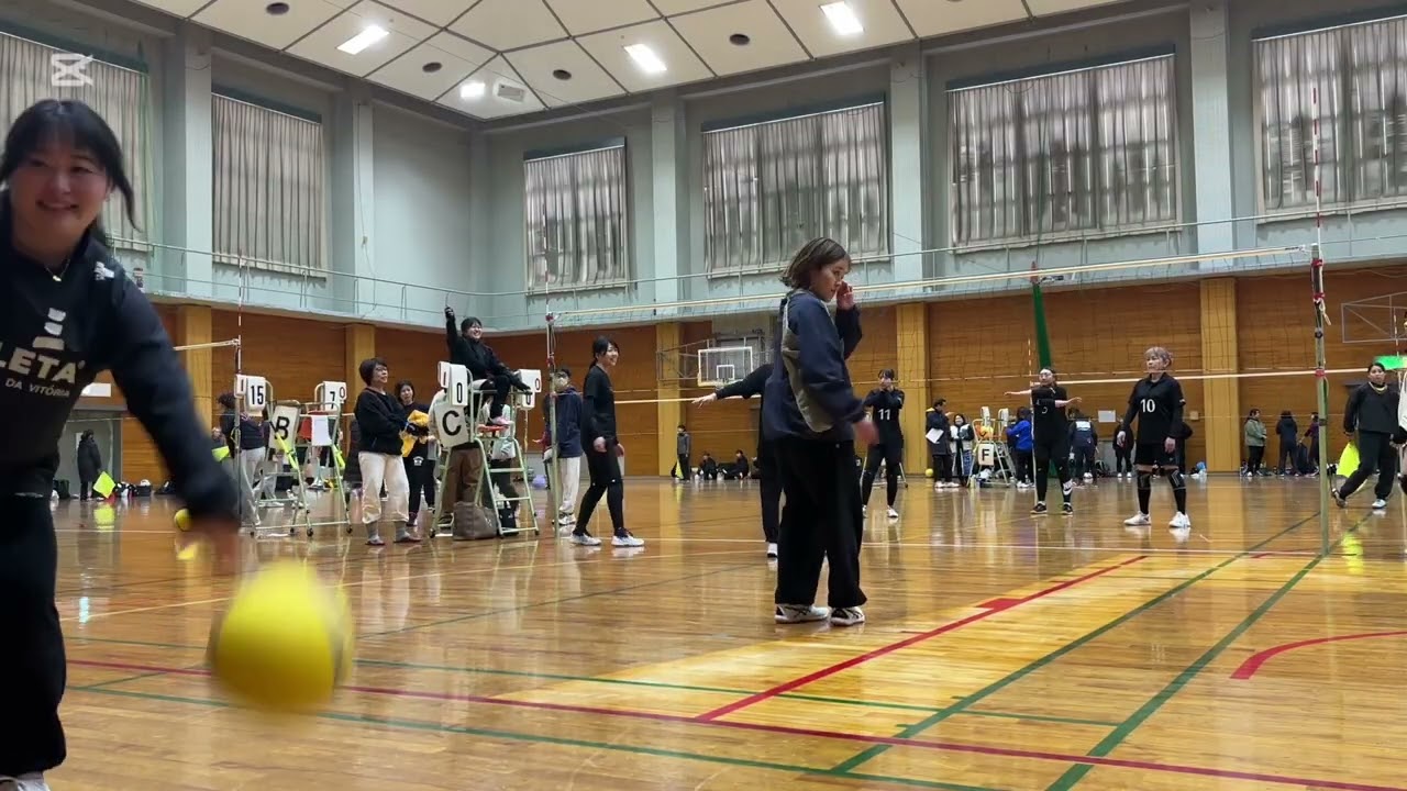 2026年1月18日 高松市ソフトバレーレディース 第3試合目 NABI vs DREAMさん