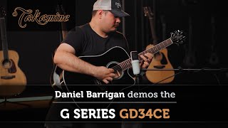 Takamine Guitars  G Series Gd34 Ce Demo  Daniel Barragan
