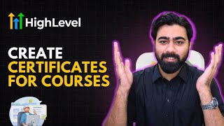 How to Create Certificates for Memberships in GoHighLevel | GHL Tutorial