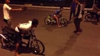 (HD) DRAG RACE LIAR : Vega New Vs Mio 2016