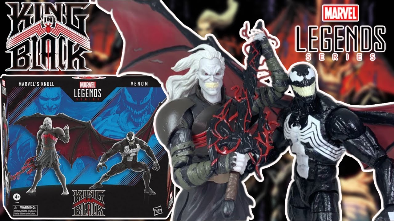 Insane 2-Pack - Marvel Legends KNULL and VENOM King in Black