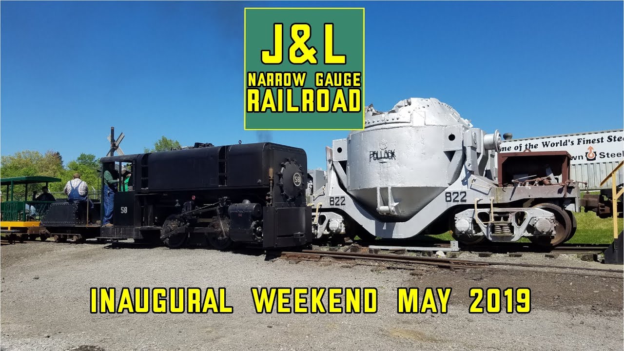 J&L Narrrow Gauge Railroad #58 Porter 0-4-0T Inaugural Weekend