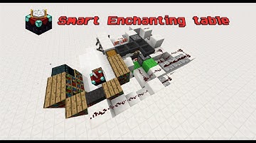 Minecraft: Smart Enchanting Table!