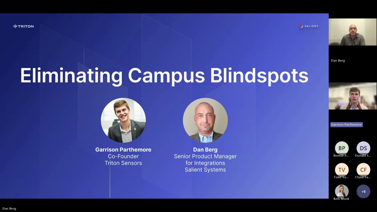 Eliminating Campus Blindspots: Proactive Protection with Salient + Triton