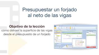 Tutorial de Edificius - Presupuestar un forjado al neto de las vigas - ACCA software