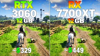 Rtx 3060 Vs Rx 7700 Xt  Test In 8 Games