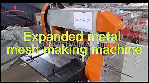 China best  quality expanded metal mesh  making machine