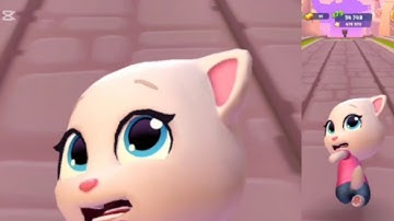 Talking Tom Time Rush  - 2x Angela Gameplay Android and IOS