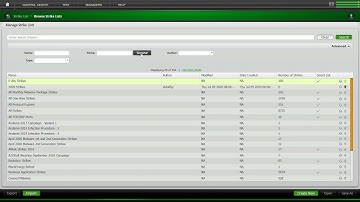BreakingPoint Strike List