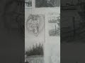 Você quer Aprender Desenhar - Exercício de Aquecimento para Desenho Acadêmico.