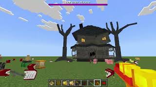 Cursed Meme x Monster House ADDON in Minecraft PE