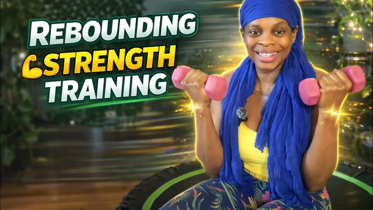 Full Body Rebounding Strength Workout (Mini Trampoline Training)