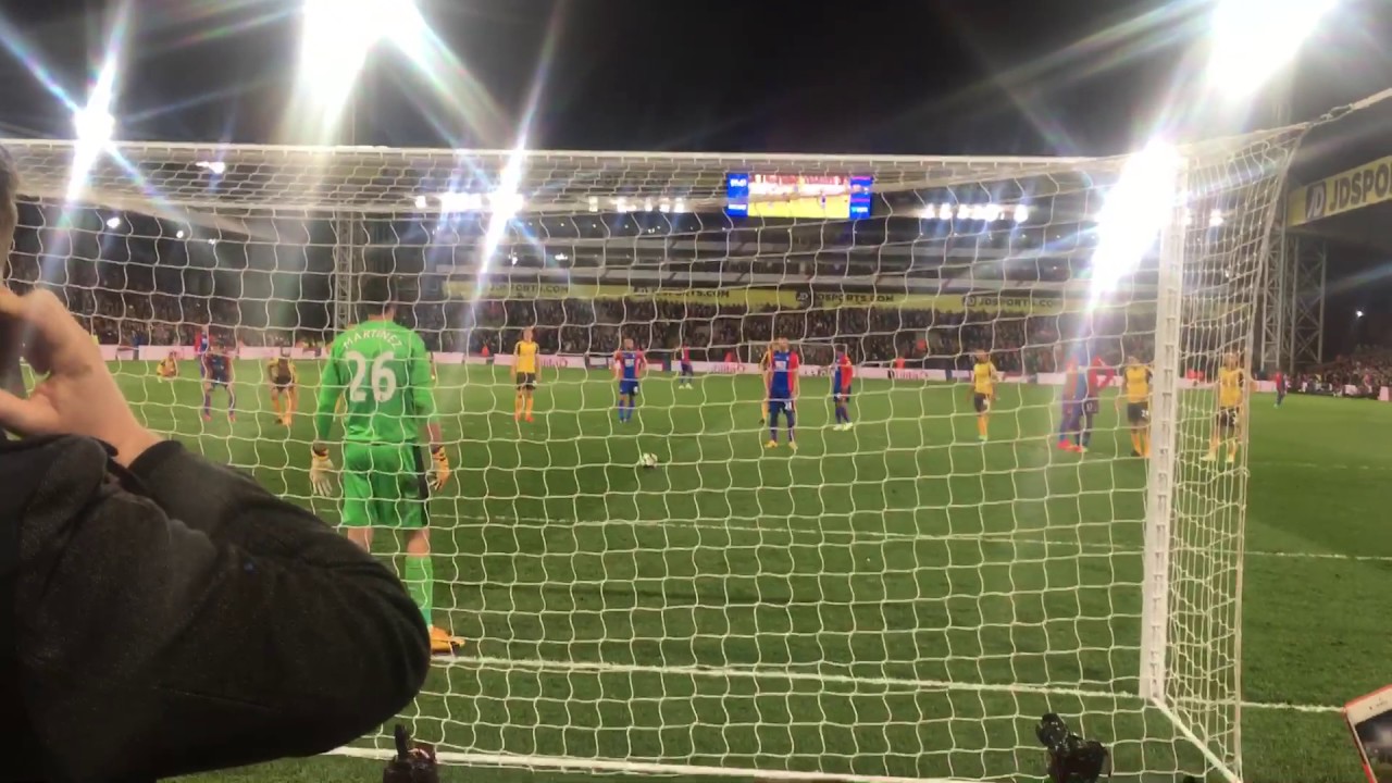 Milivojevic penalty against Arsenal FC