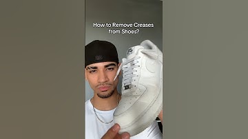How to Remove Creases from Shoes? #shoes #airforce #creaseshoes #fyp #viral