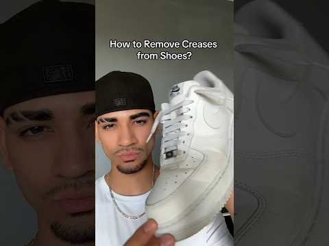 How to Remove Creases from Shoes? #shoes #airforce