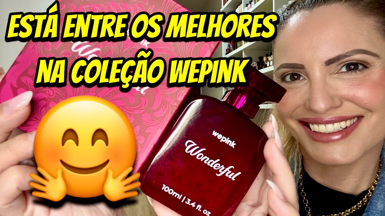 Perfumão DELICIOSO doce da Virgínia Fonseca/ Perfume Wonderful WEPINK 😍