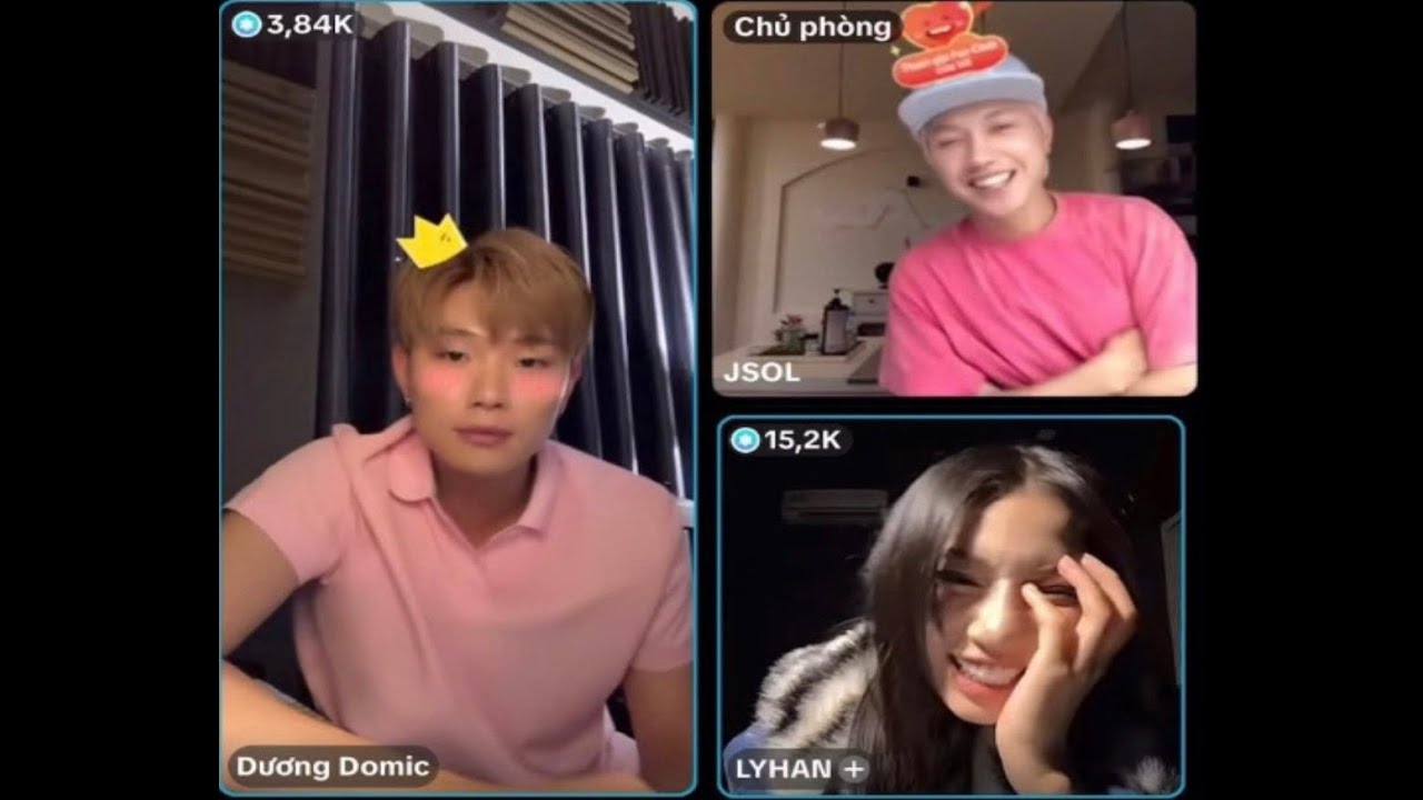 Jsol, Lyhan, Dương Domic livestream 3 mặt 1 lời chuyện làm hỏng tai nghe ( 6/9/2025 )