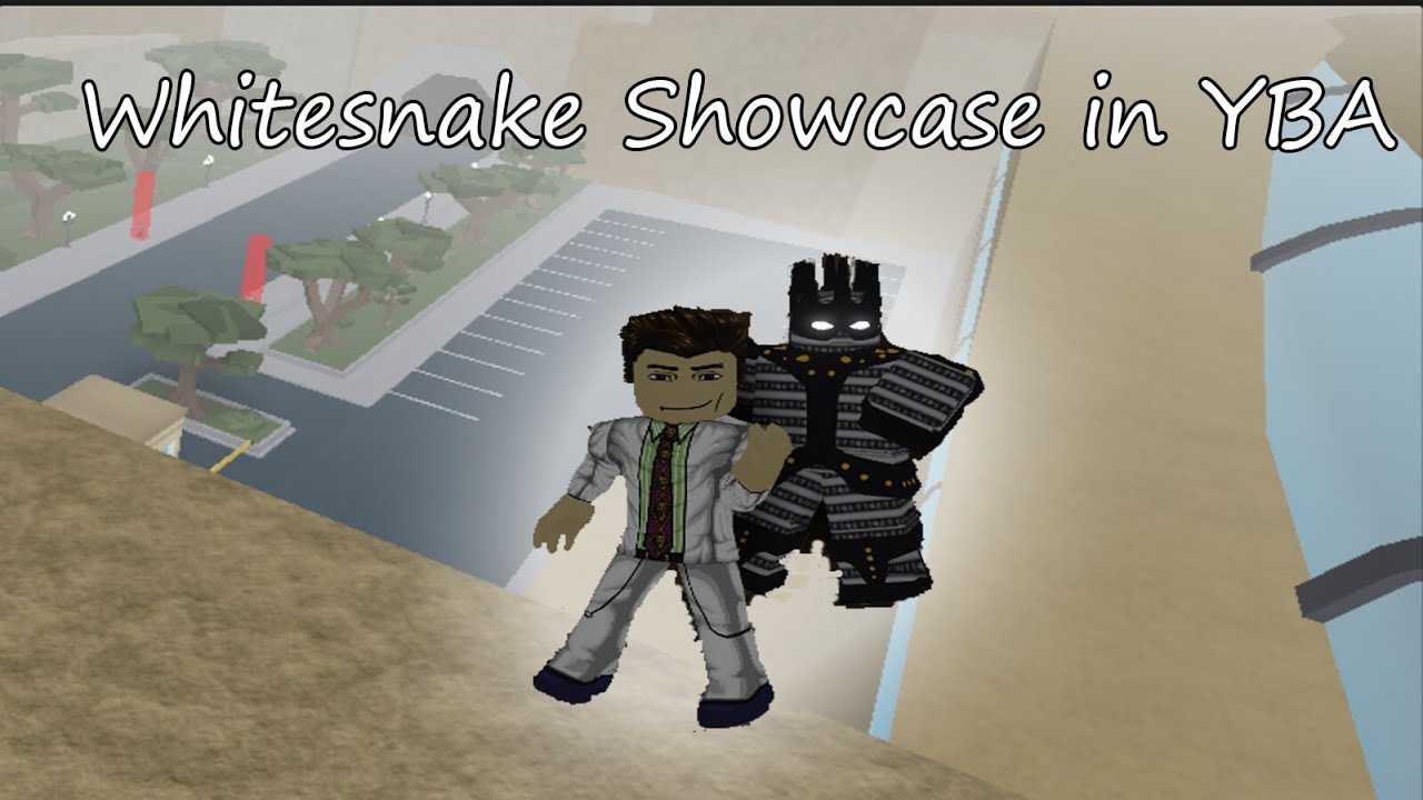 Whitesnake Showcase Yba Your Bizzare Adventure Youtube - roblox yba white snake