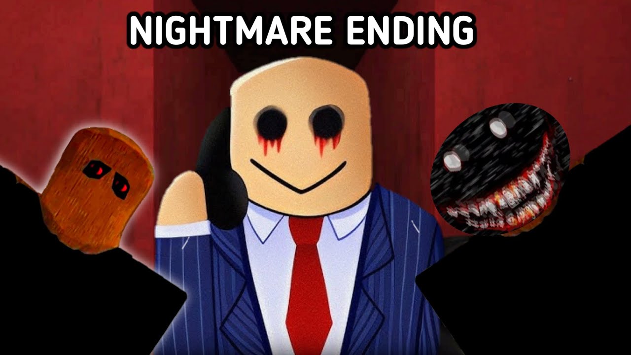 How To Get a Nightmare Ending In The Office Experience Roblox Full Walkthrough