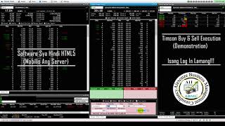 Timson Buy & Sell Execution