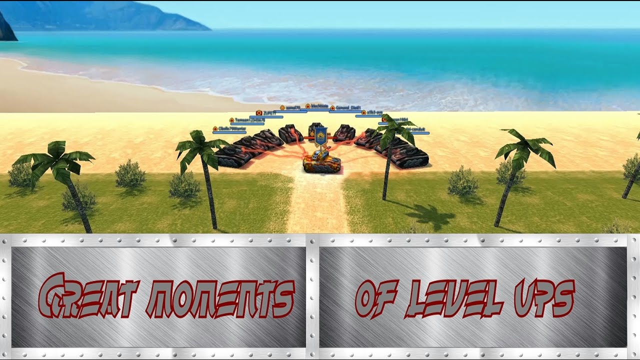 Tanki Online Blechi : Great Moments of Level ups - part 2