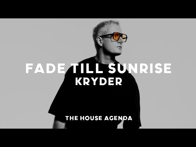 Kryder - Fade Till Sunrise