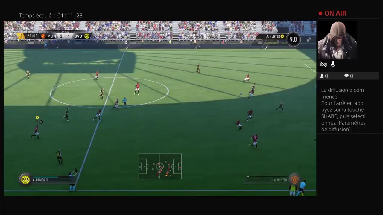 On découvre la carrière de Alex Hunter sur FIFA 17 en 2025