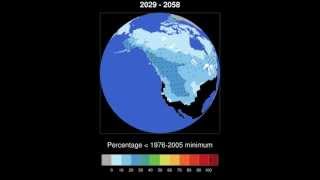 Noah Diffenbaugh: Animation of Impacts of Global Warming on Snow