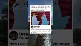 Cinderella’s Dress Color Depends On The Version