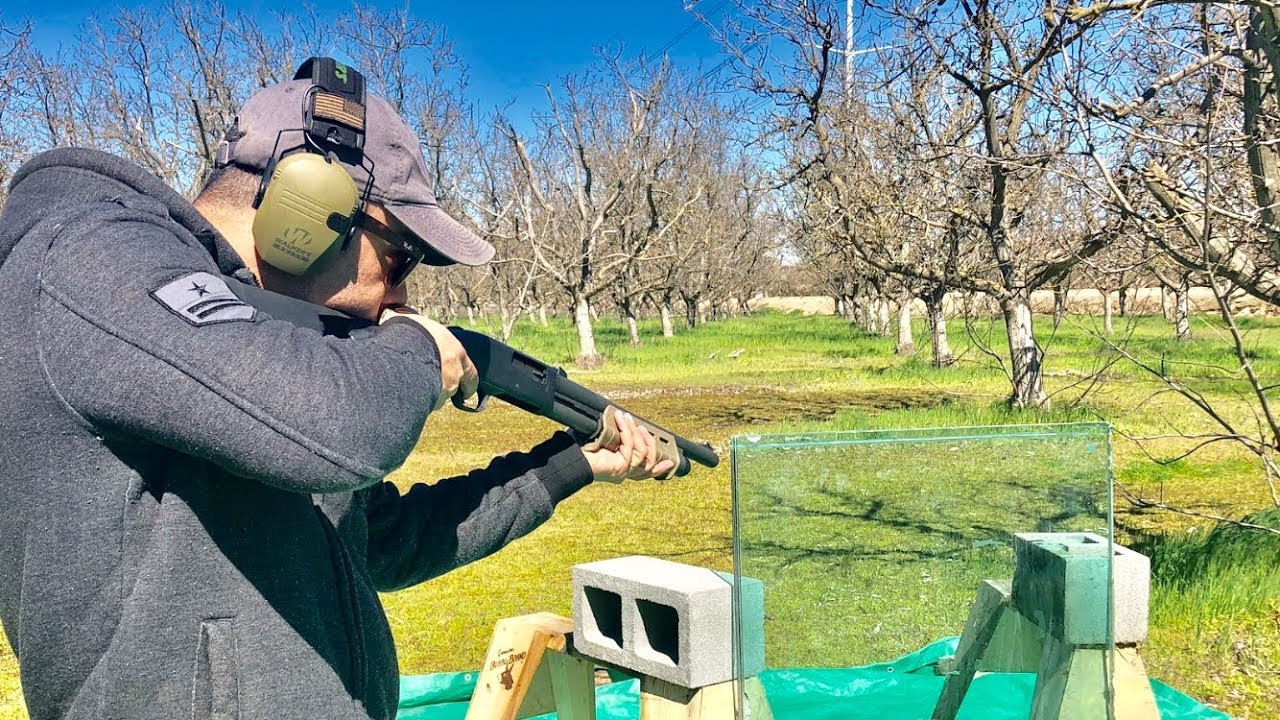 Shotgun vs Bulletproof Glass YouTube