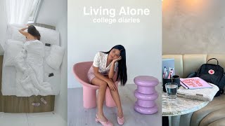 Living alone • internship, productive college days, & thesis defended