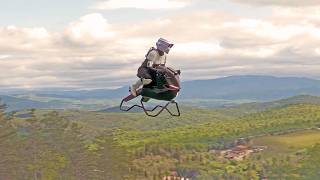 Volonaut Airbike - We Gave an Imperial Scout Trooper a Flying Motorcycle