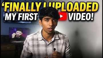 Finally Uploaded My First YouTube Video | I Finally Did It — The Start of Something New