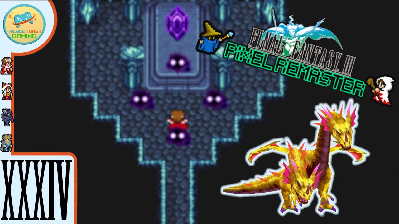 The Double Trouble Dragon | FINAL FANTASY III PIXEL REMASTER | Lets Play Part 34