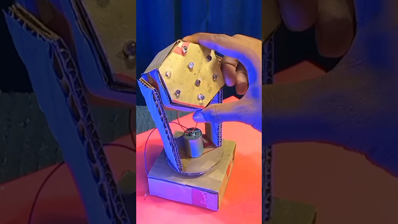 How To Make a Dj Light 🤩 | Using Cardboard | 