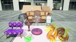 GLTF Shaders in MEs Engine at the KEIO University Shonan Fujisawa Campus Map