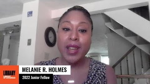 Melanie R. Holmes: 2022 Junior Fellows Program Display Day