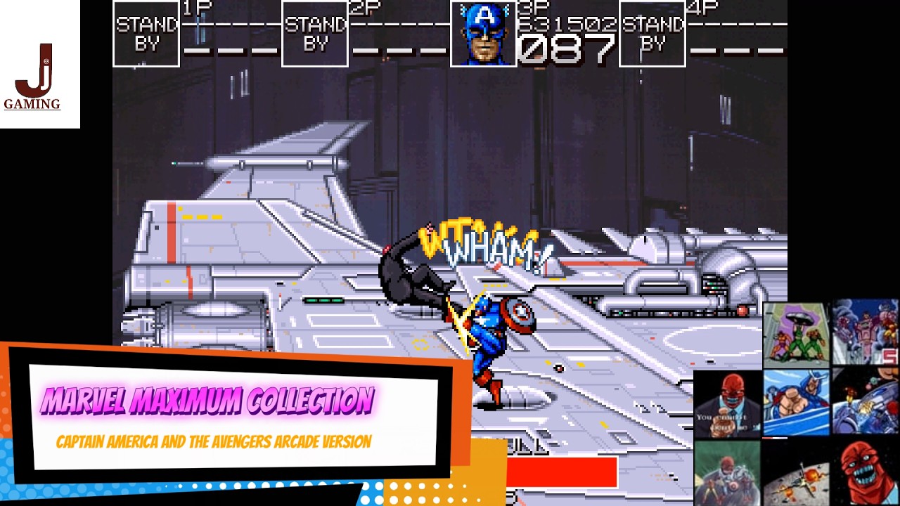 Marvel maximum collection Captain America and the Avengers Arcade ...